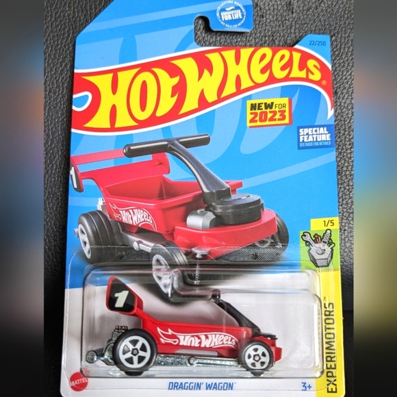 Draggin' Wagon Go Kart Hot Wheels - Picture 1 of 4